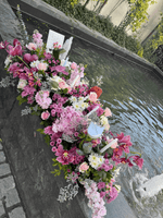 Load image into Gallery viewer, TABLE RUNNER WITH CANDLES (3FT) (best seller)
